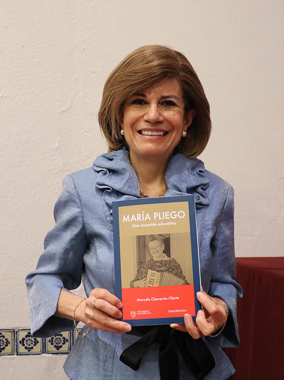 School of Pedagogy presents book: María Pliego, an educational vocation.
