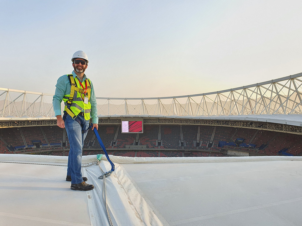Alumni excels in construction in Qatar