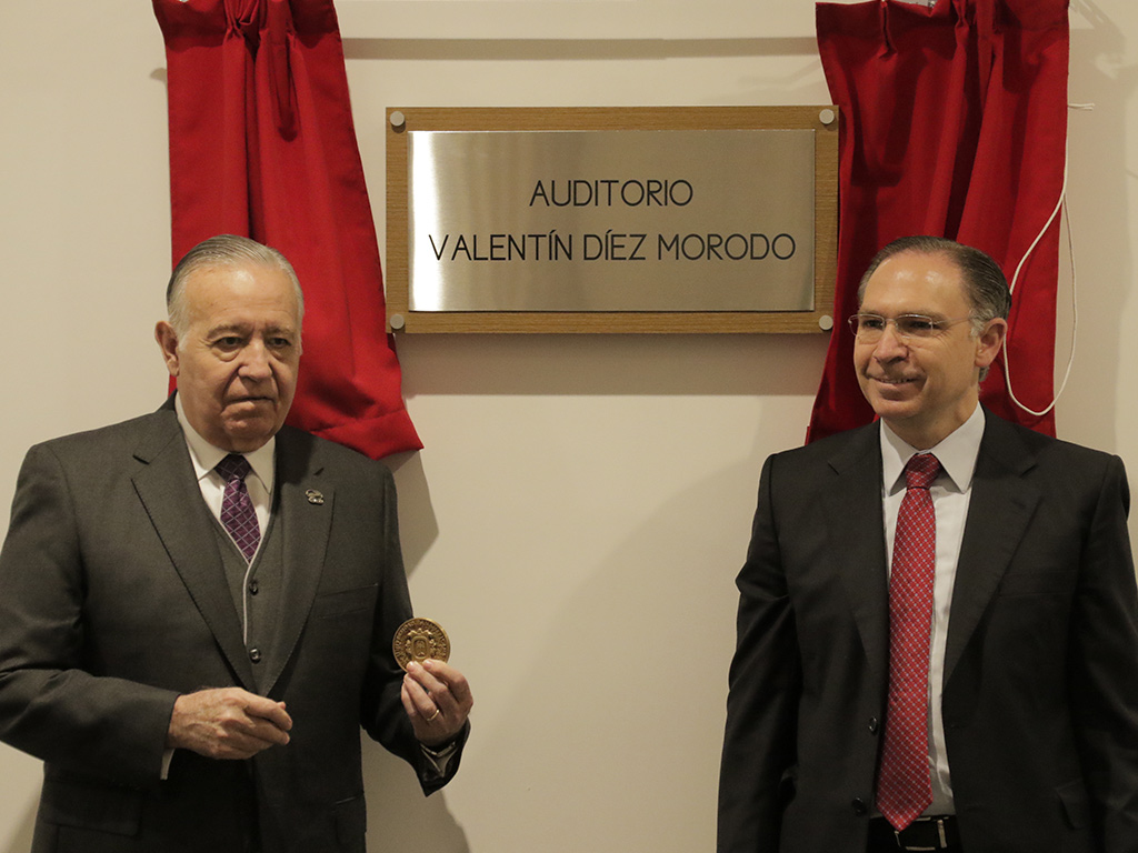 Ciudad UP pays tribute to Valentín Díez Morodo
