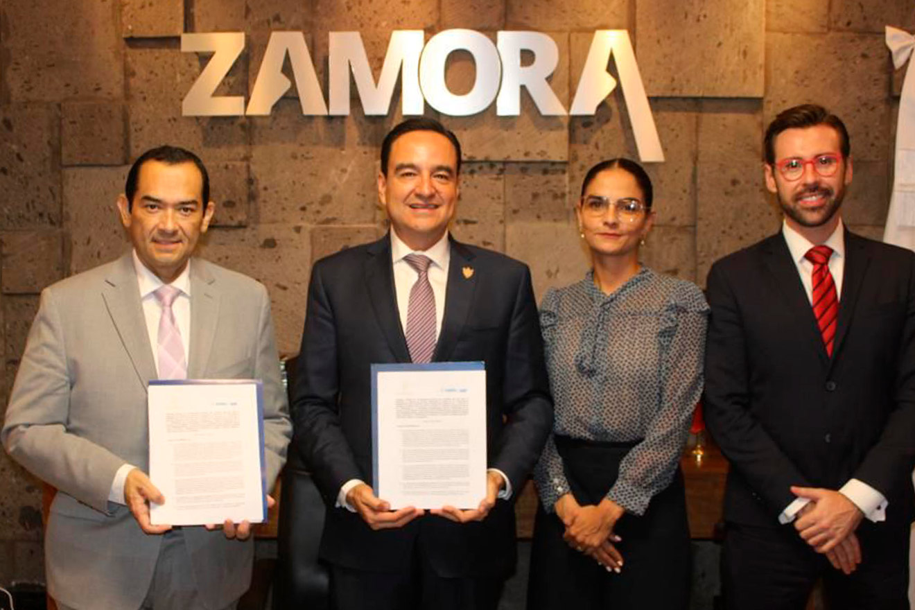 Panamericana firma convenio de colaboración múltiple con Zamora