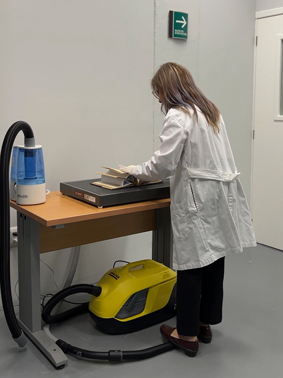 New laboratory for the conservation of bibliographic collections