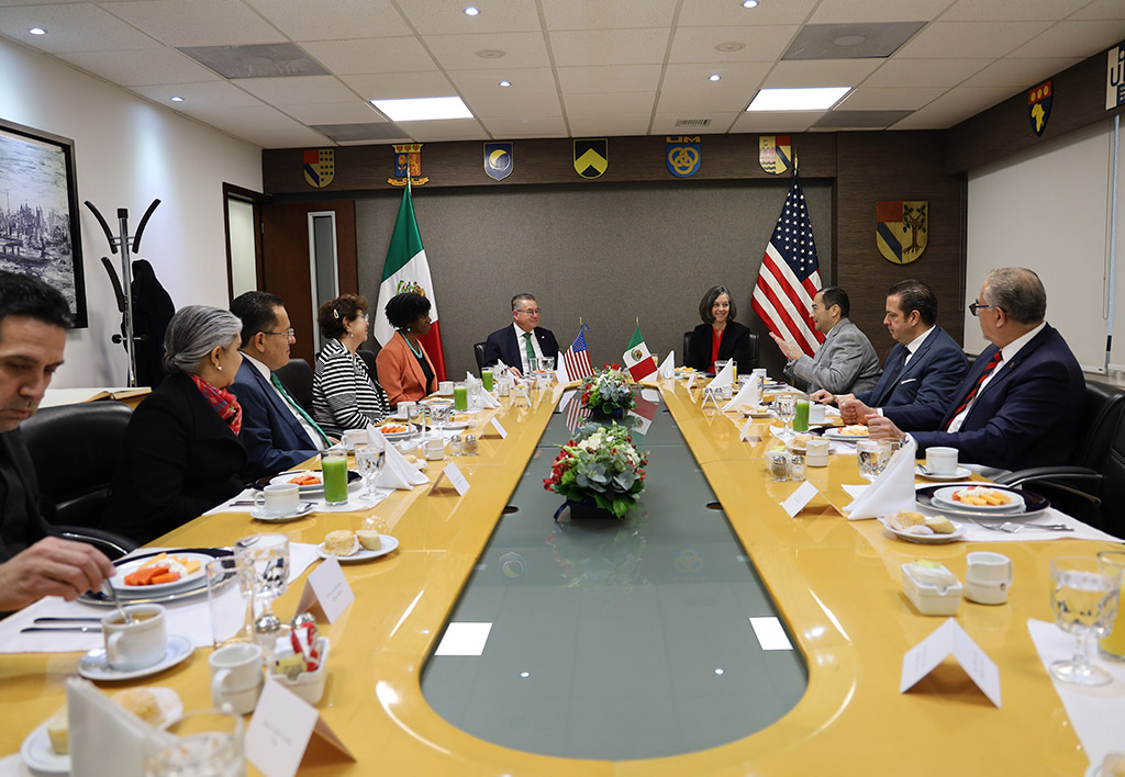 Fortalecen vínculos con el Consulado de Estados Unidos