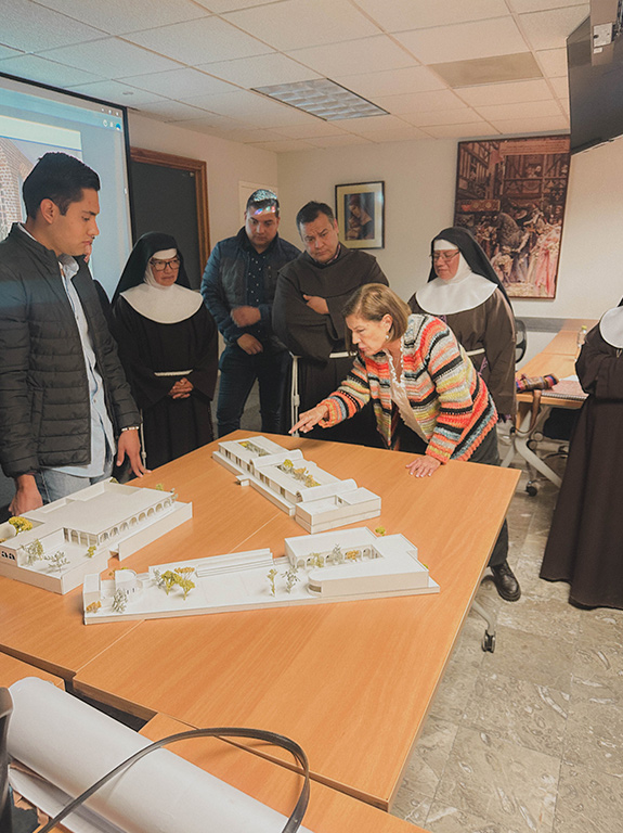 Alumnos de Arquitectura diseñan Monasterio de San Damián