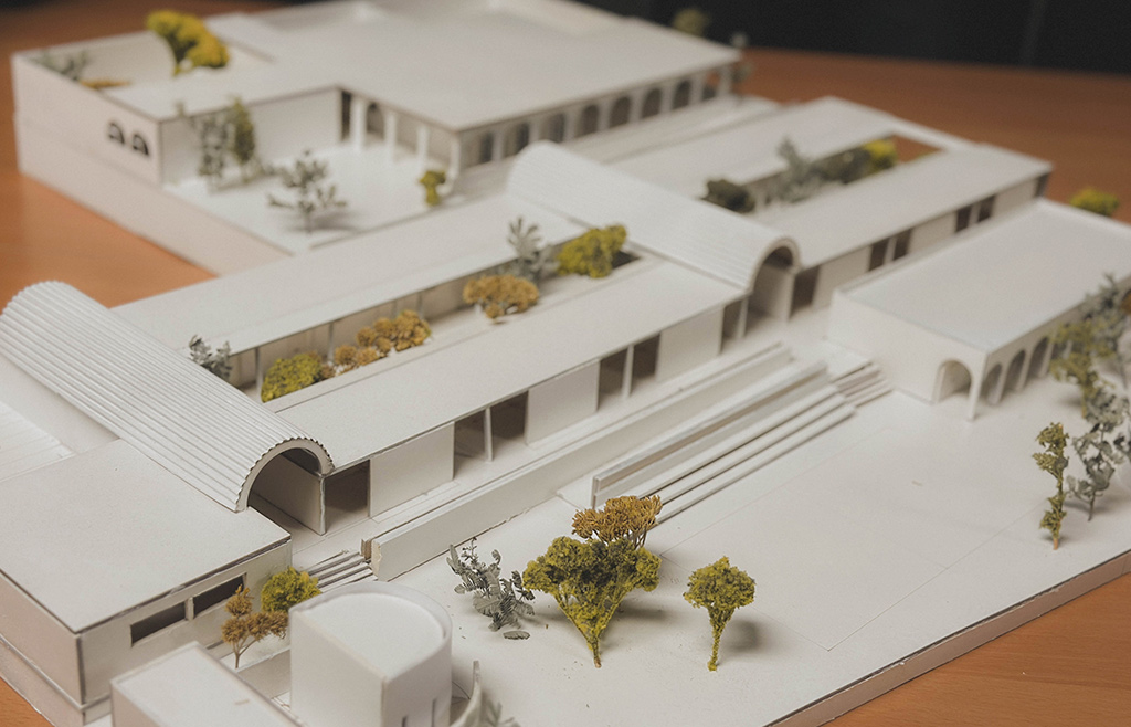 Architecture students design San Damián Monastery