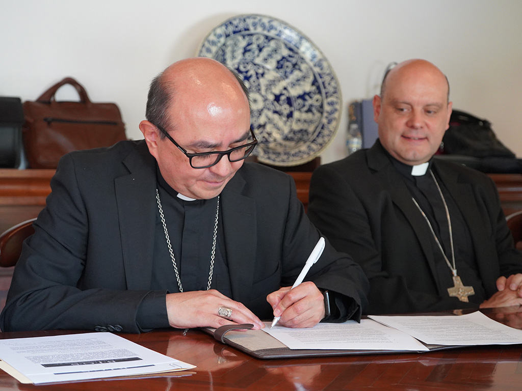 BJGS signs agreement with the Archdiocese Primada de México