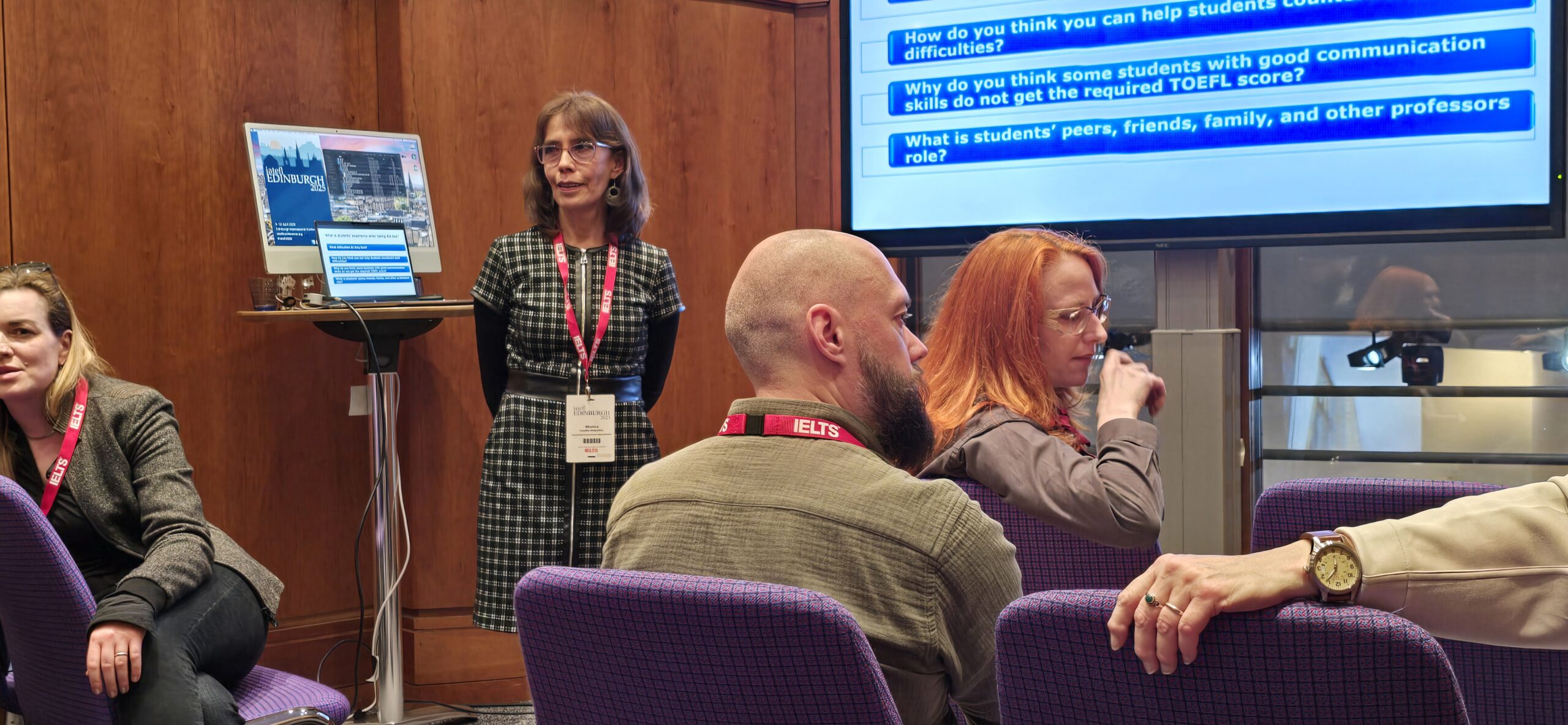 Profesora de la Universidad Panamericana participa en la Conferencia IATEFL en Edimburgo 