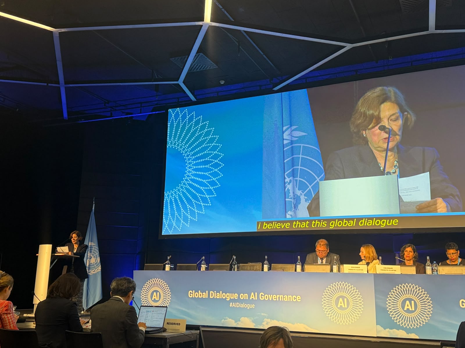 Lourdes Martínez, investigadora de la Panamericana, expone en el Diálogo Global de la ONU sobre IA