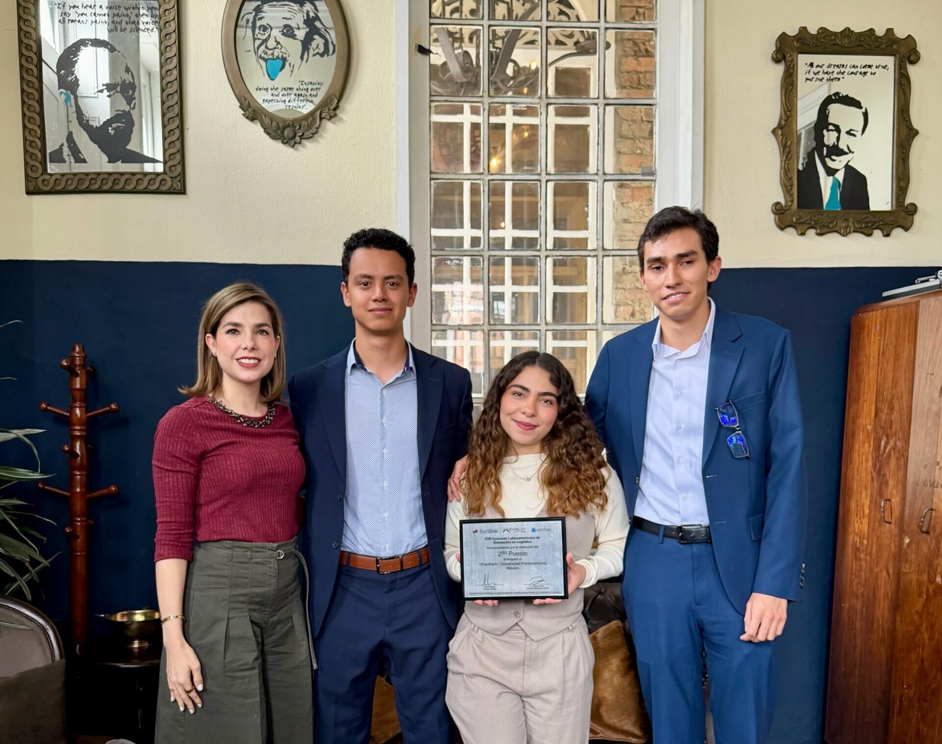UP Aguascalientes alcanza el podio en el Concurso Latinoamericano de Simulación en Logística